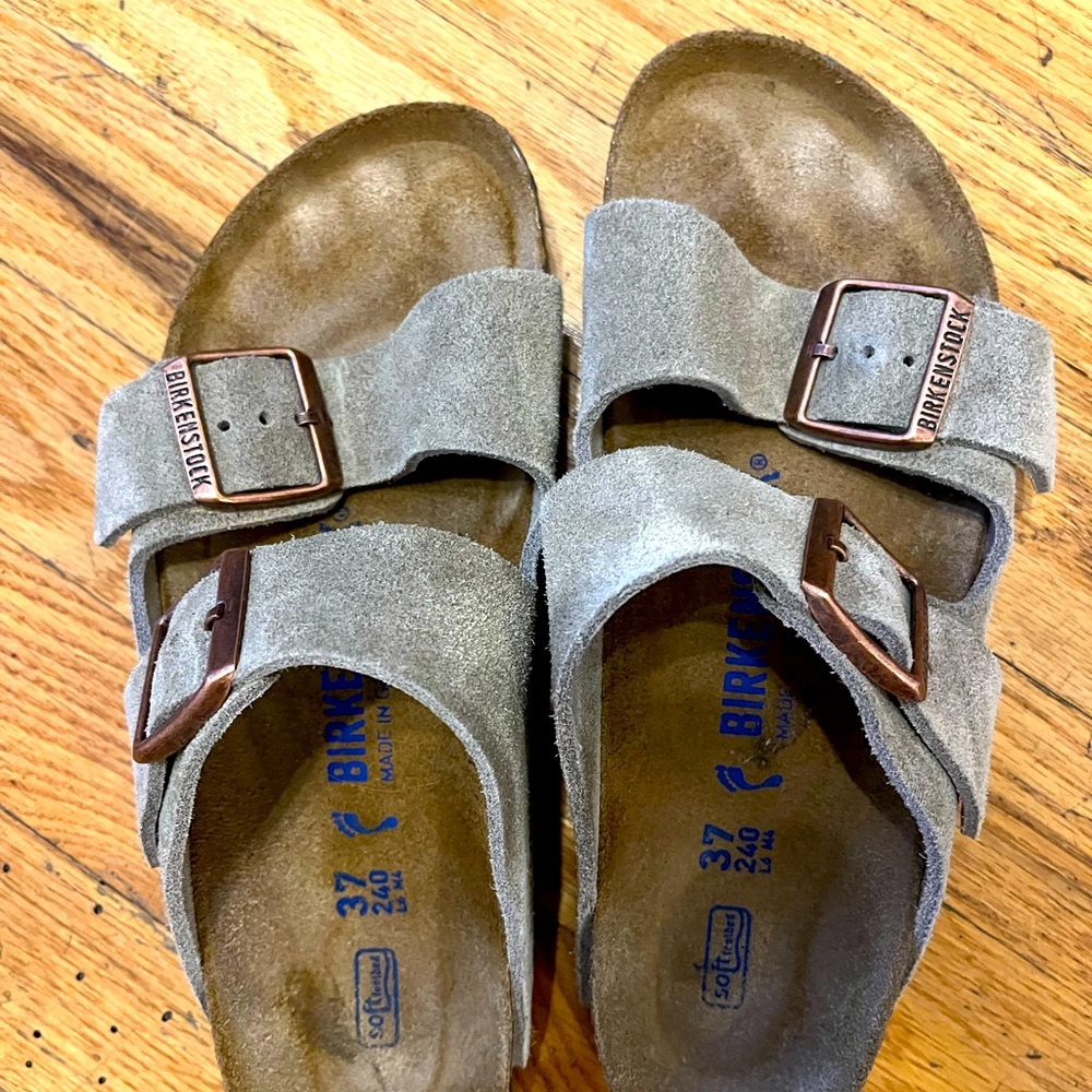 Birkenstock Arizona Suede Leather Size 37